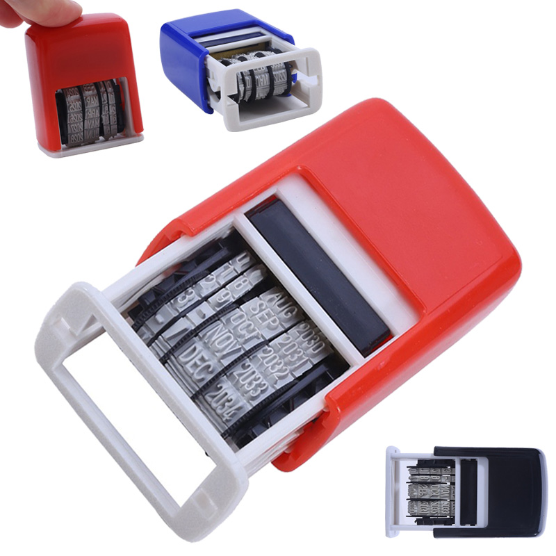 Rubber Date Stamp - Timbro con data del pianificatore Maniglia