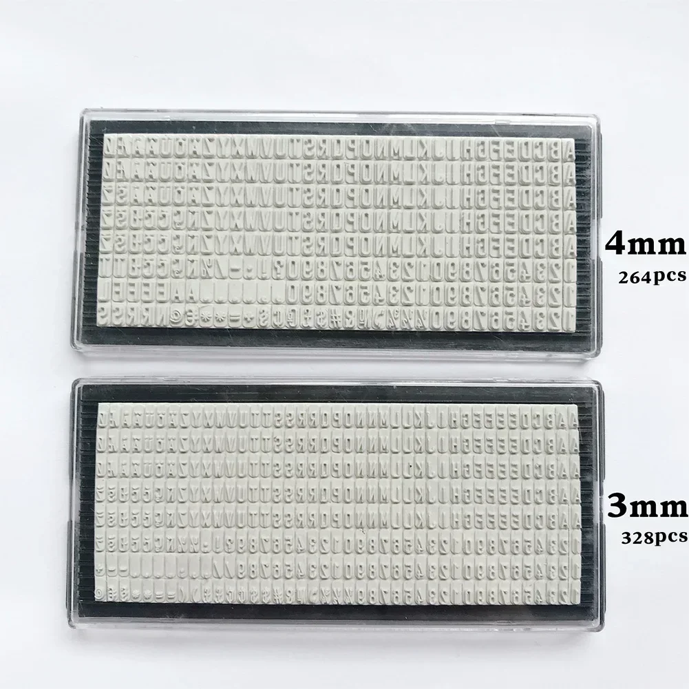 Rubber Date Stamp - 3mm/4mm/6.4mm Timbro personalizzato fai da te