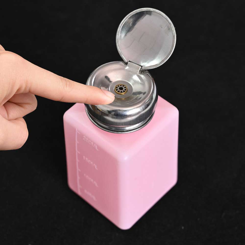 Gel Refill Pack - 200/230ML Rosa Metallo Push Down Pompa