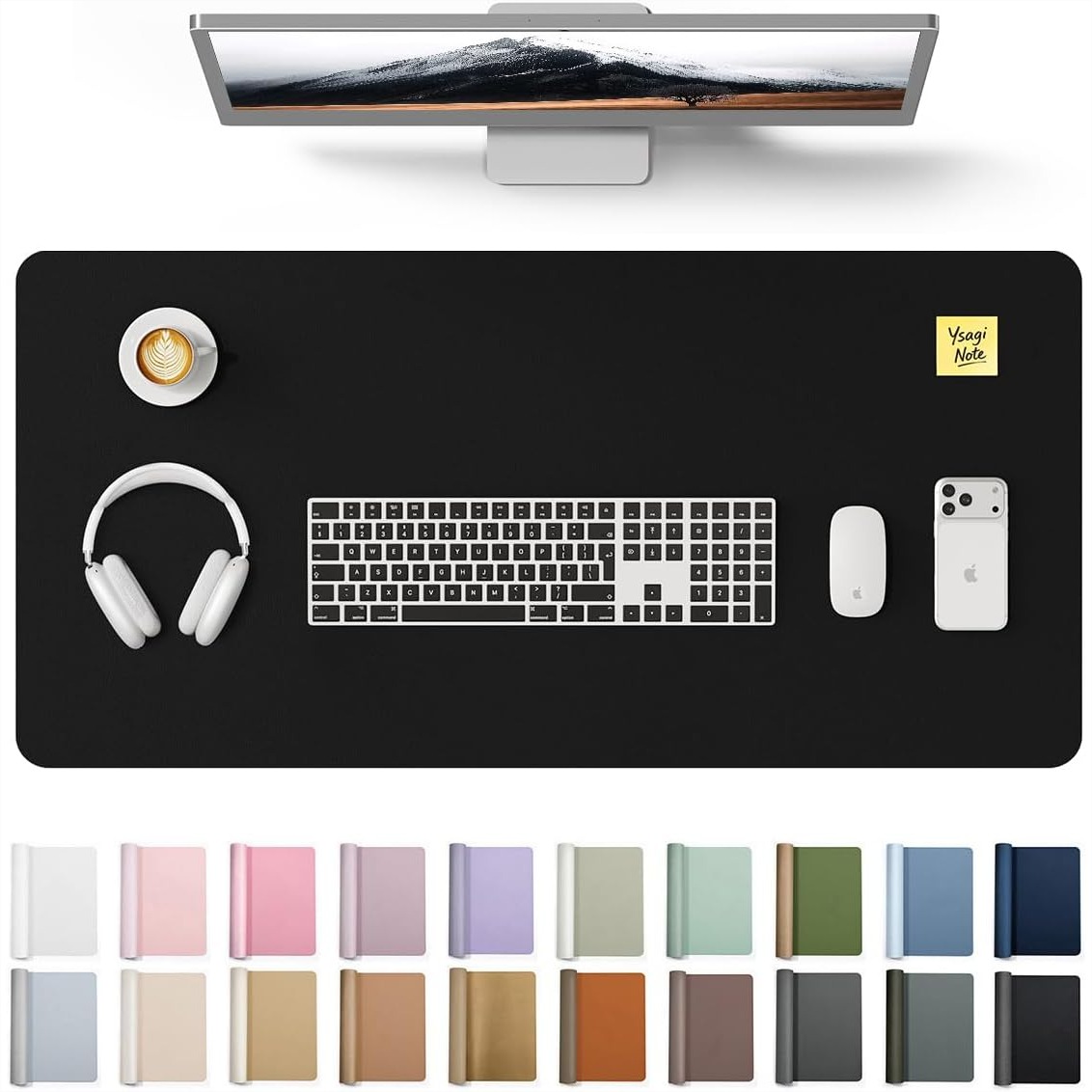 Leather Desk Pad - Grande Tappetino da Scrivania in Pelle