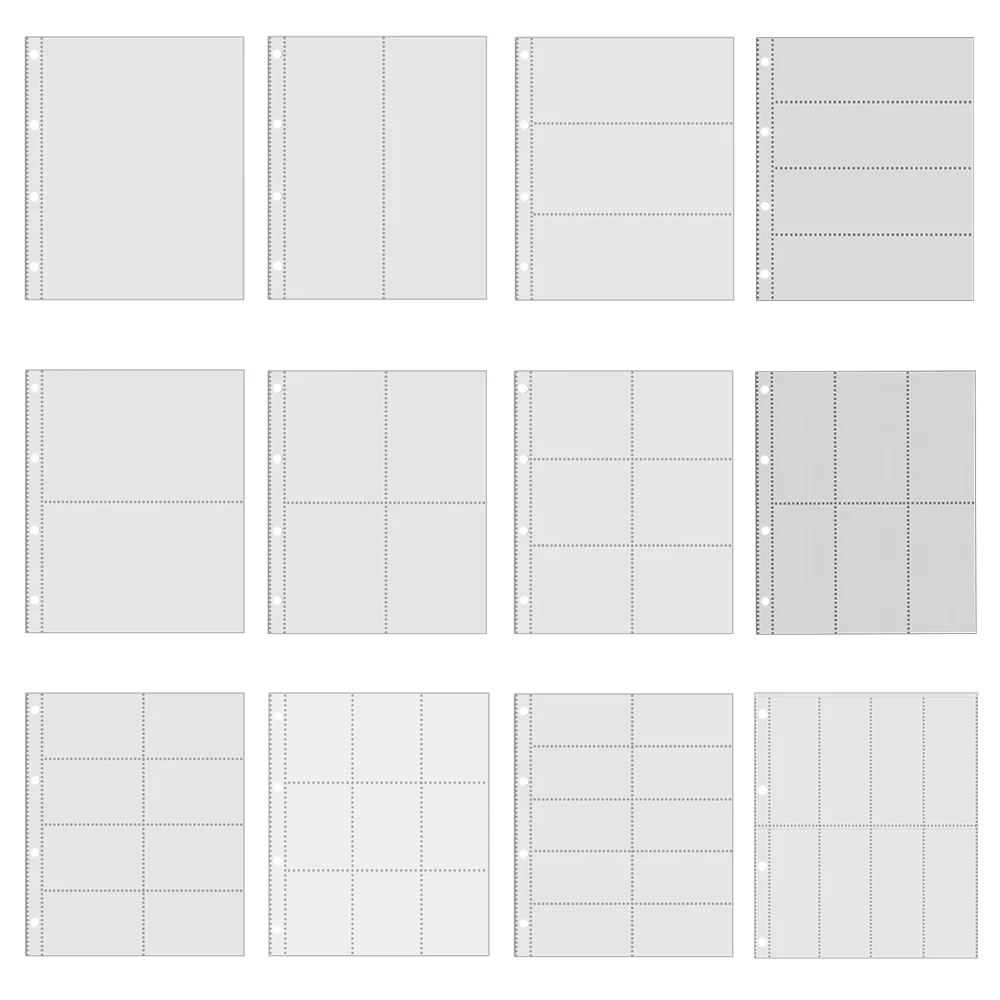 Binder A4 Lever - PLRBOK A4 Trasparente 10 Pezzi Album