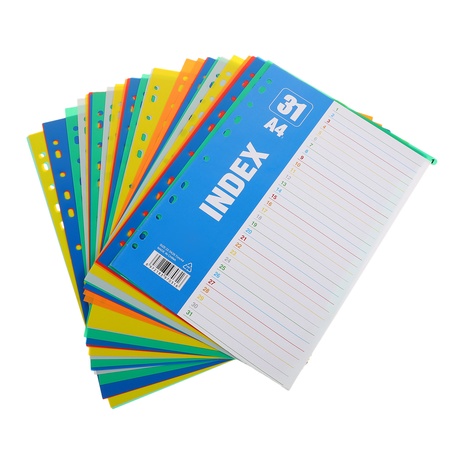 Tab Divider A4 - 1 set di divisori A4 con