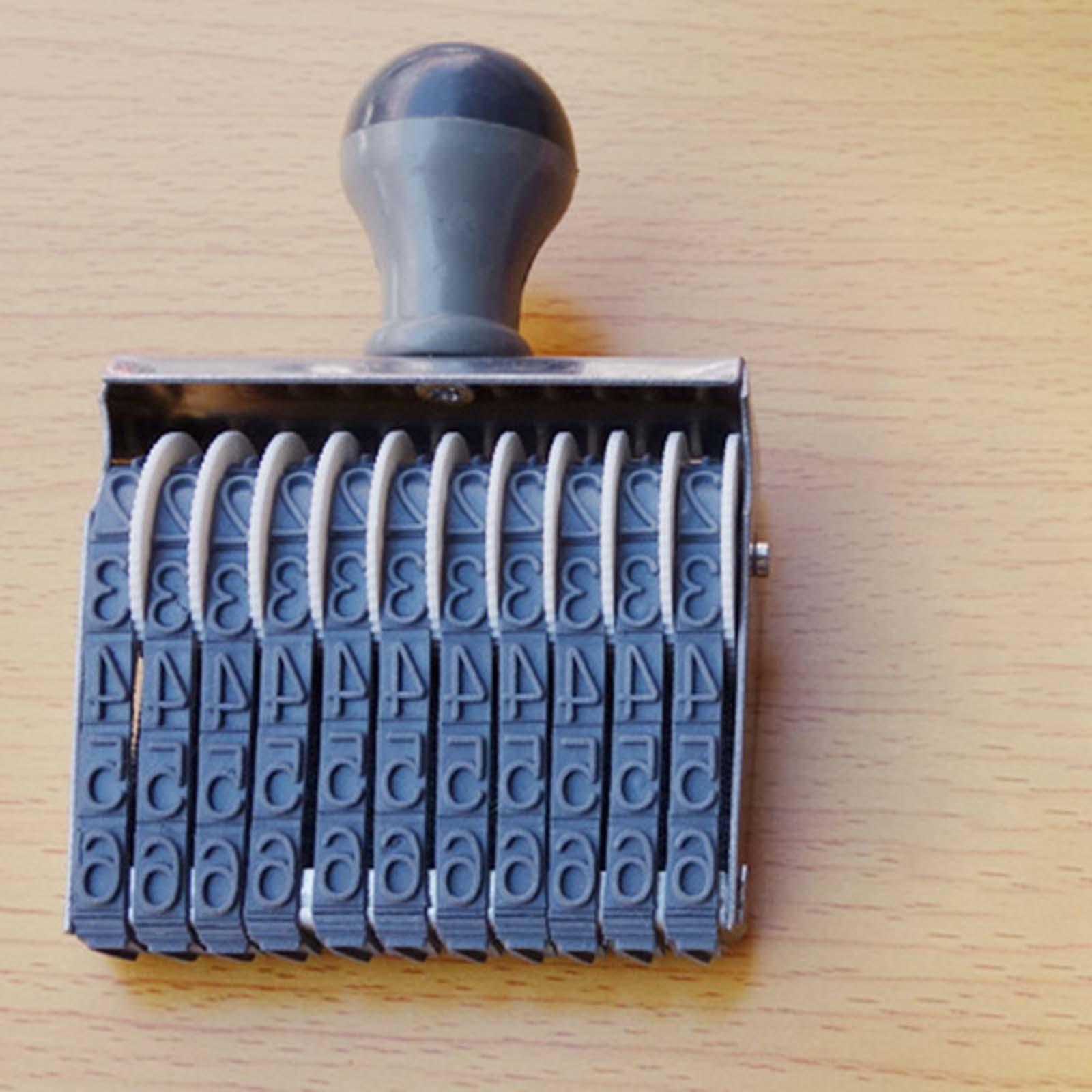 Rubber Date Stamp - Timbro a Rullo in Gomma per