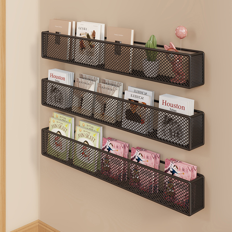 Magazine Holder Rack - Scaffale da parete in ferro non