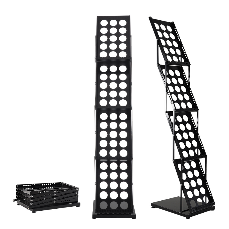 Magazine Holder Rack - Brochure pieghevole in metallo catalogo riviste
