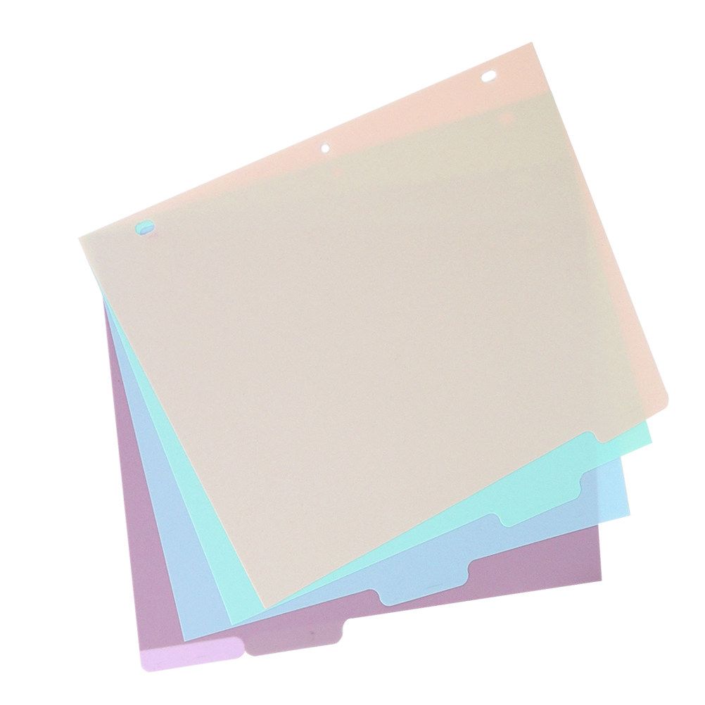 Tab Divider A4 - Set di 1 divisori per raccoglitori