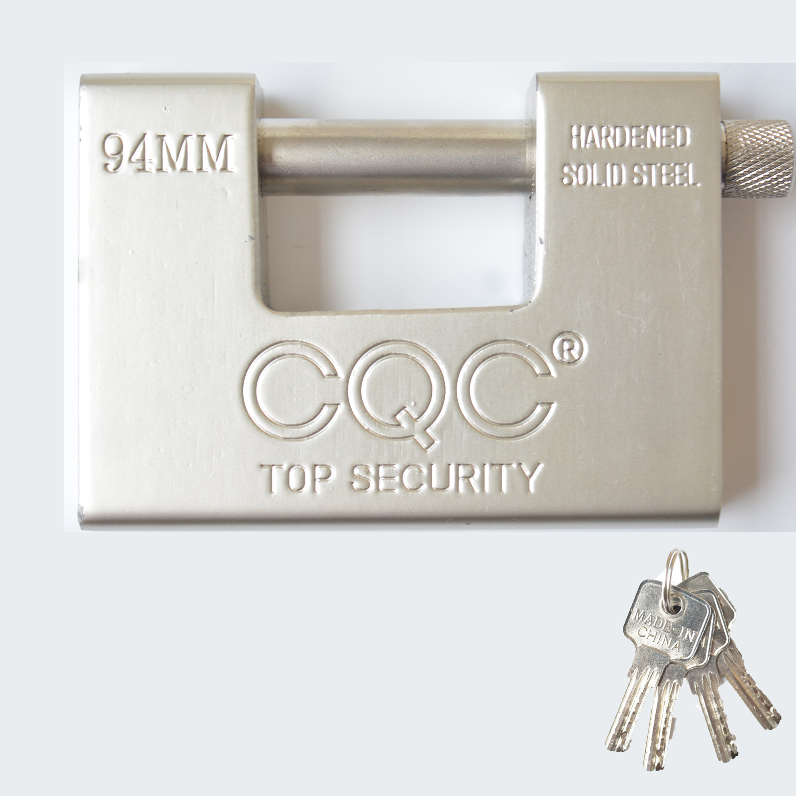 Letter Opener Brass - Lucchetto da 94 mm con chiave