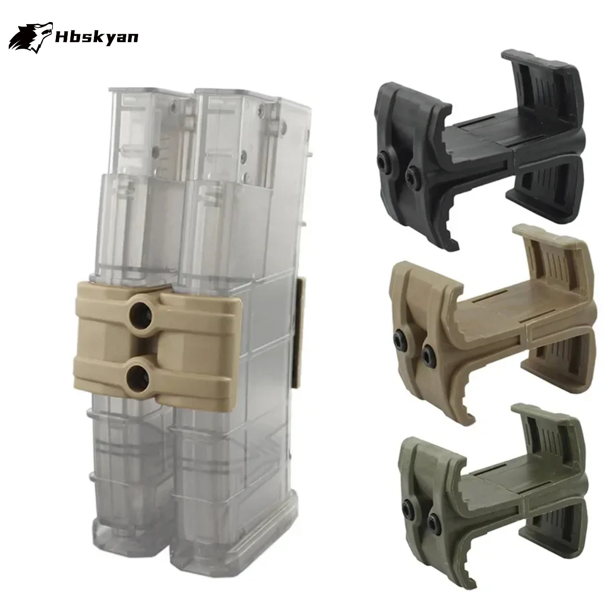 Magazine Holder Rack - Accoppiatore per caricatore parallelo doppio universale