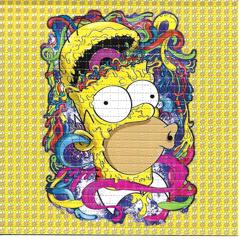 Ink Blotter Paper - Blotter psichedelico soffiato a mente senza