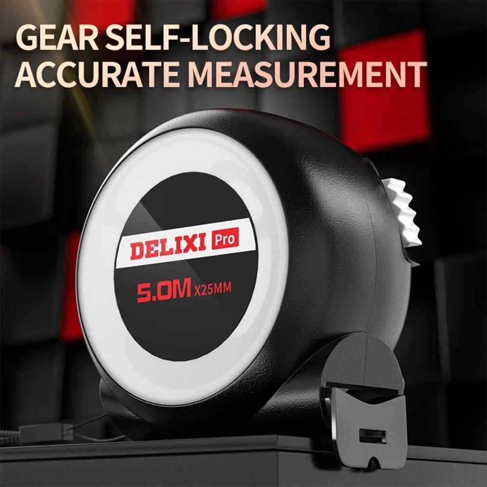 Tape Dispenser Weighted - Metro a Nastro in Acciaio Portatile,