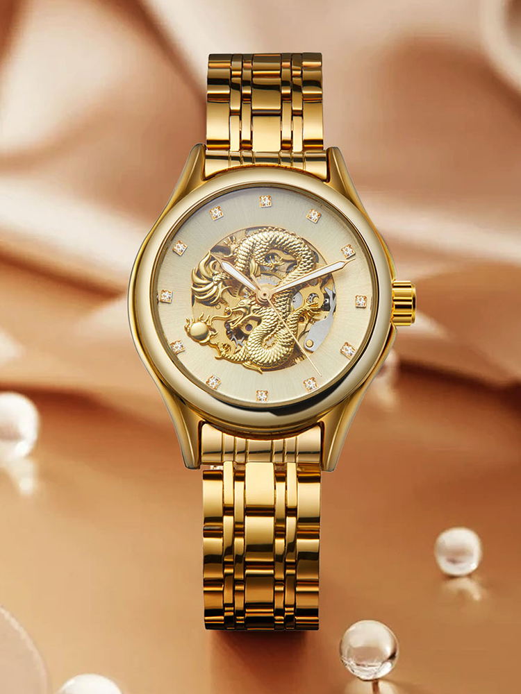 Paper Weight Crystal - T-WINNER Orologio da donna drago di