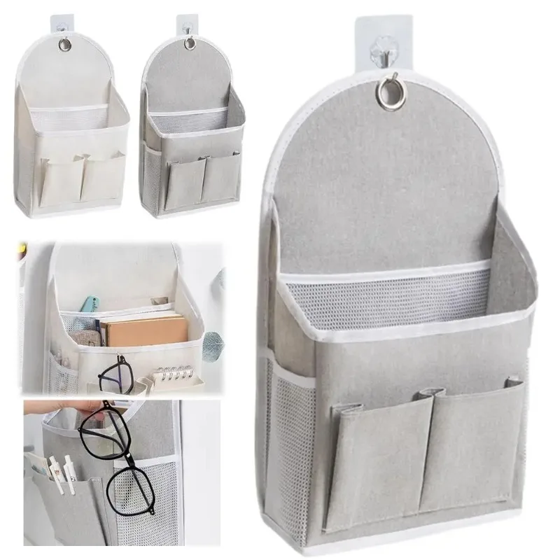 Magazine Holder Rack - Borsa portaoggetti in tessuto da appendere