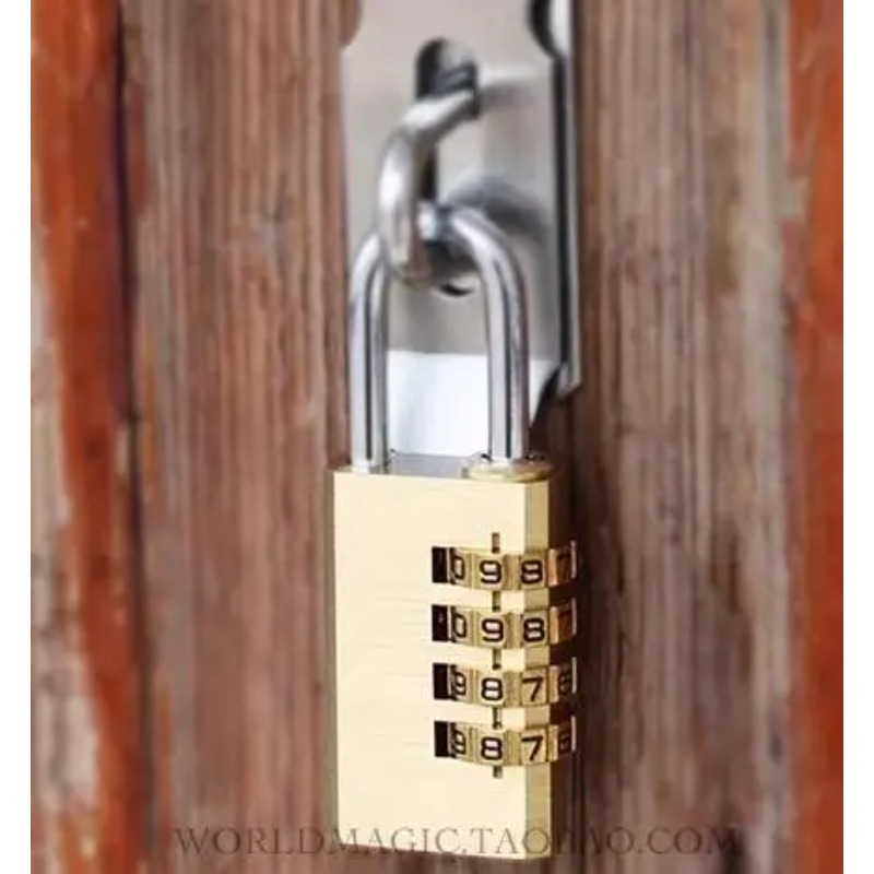Letter Opener Brass - Numero scelto Trucchi magici Codificato a