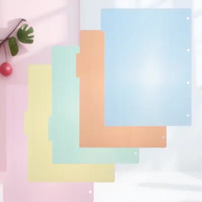 Tab Divider A4 - 10 divisori per indice in plastica