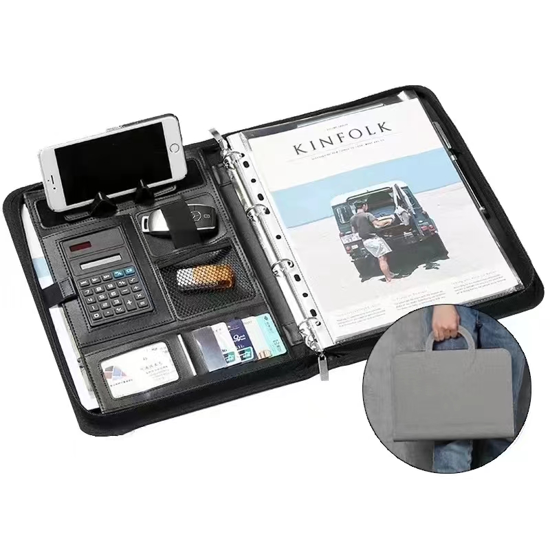 Binder A4 Lever - Raccoglitore per calcolatrice con cerniera A4