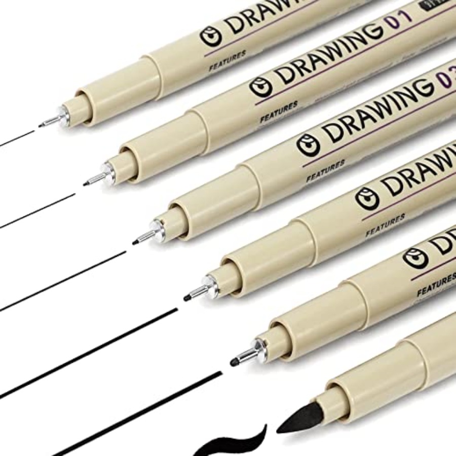 Archive Box Set - Penne per disegno Muchcute Micro Liner: