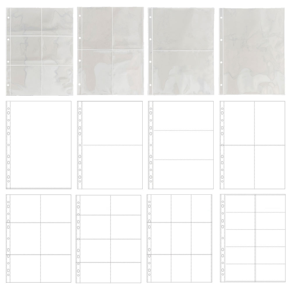 Binder A4 Lever - A4 Clear 10 Pcs Album fotografico