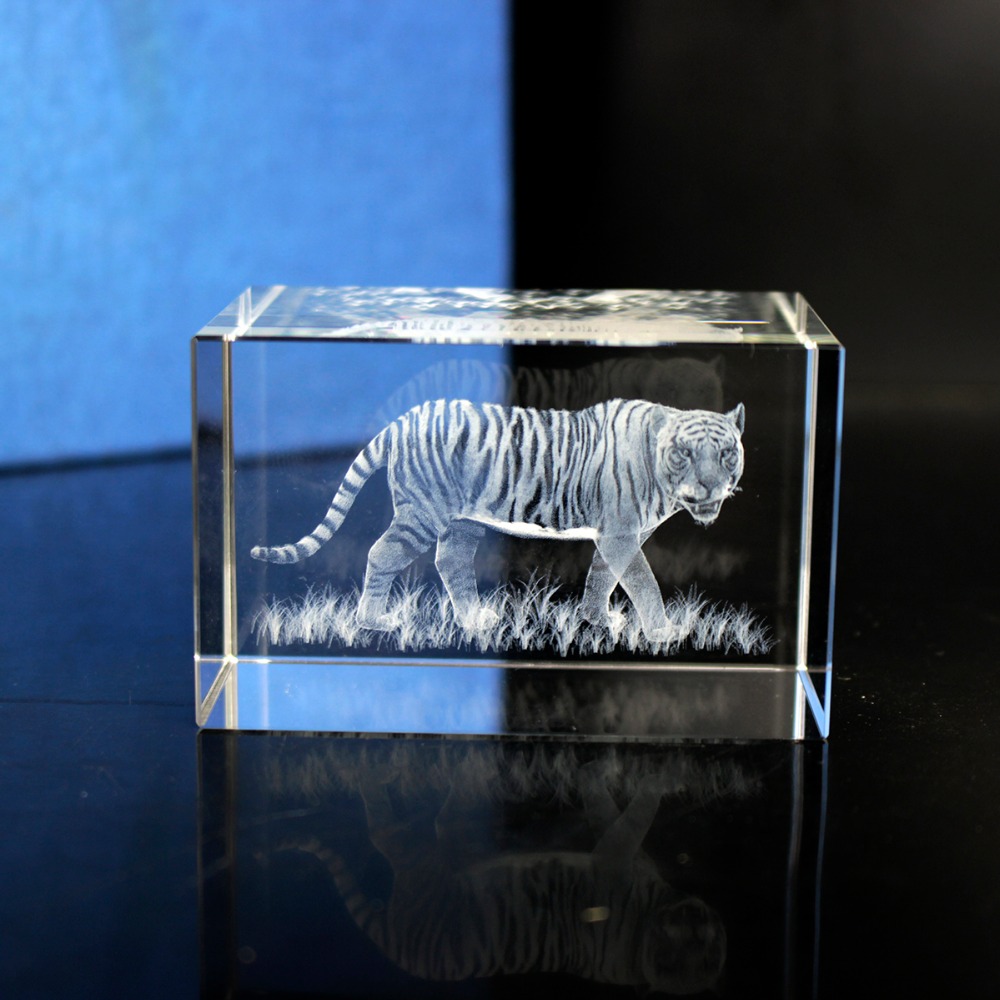 K9 Modello di tigre di cristal - Paper Weight Crystal recensione e prezzo