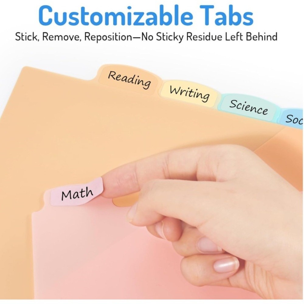 Divisori Trasparenti Durevoli  - Tab Divider A4 recensione e prezzo