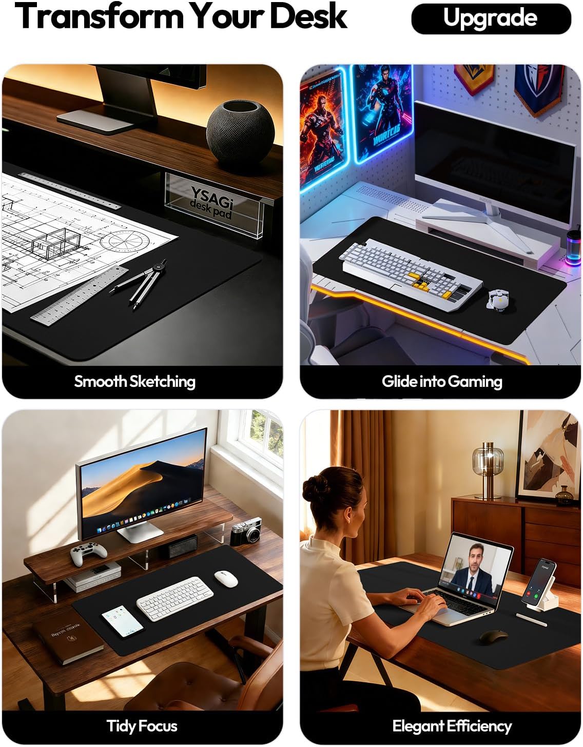 Grande Tappetino da Scrivania  - Leather Desk Pad recensione e prezzo