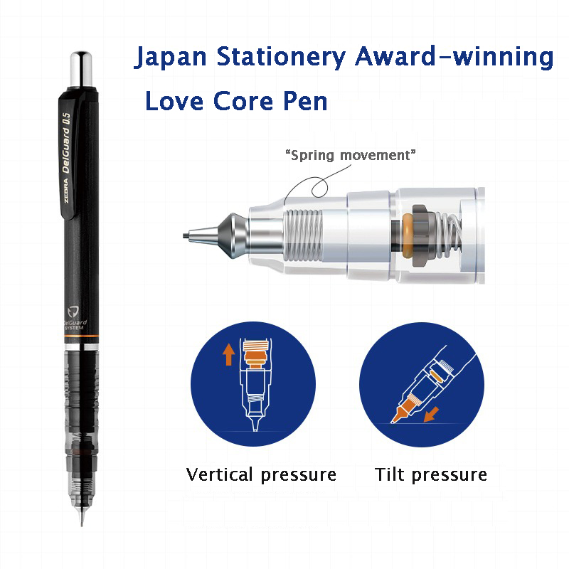 ZEBRA DelGuard Matita meccanic - Mechanical Pencil 0.3 recensione e prezzo