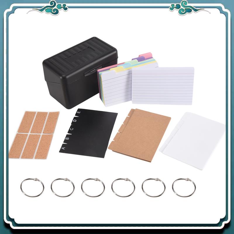 Set di porta schede indice, sc - Card Index Box recensione e prezzo