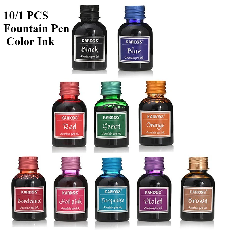 10/1 PCS 30ml Vari Colori Inch - Fountain Pen Bottled Ink recensione e prezzo