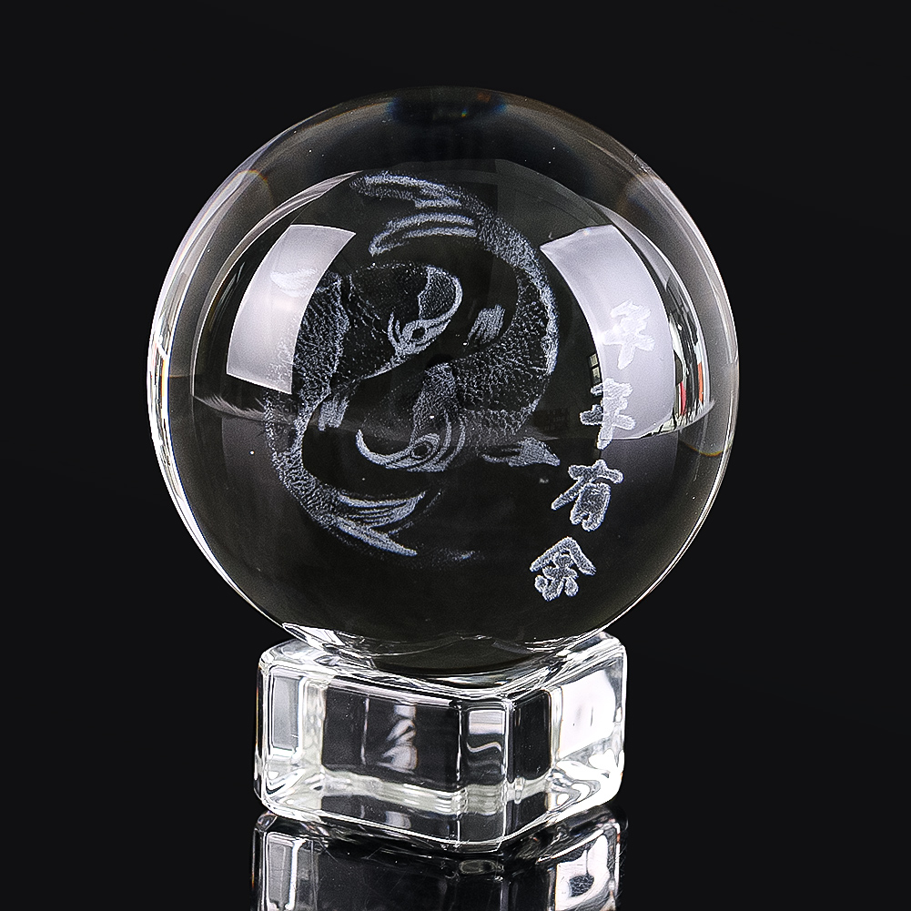 50mm 3D sfera di cristallo inc - Paper Weight Crystal recensione e prezzo