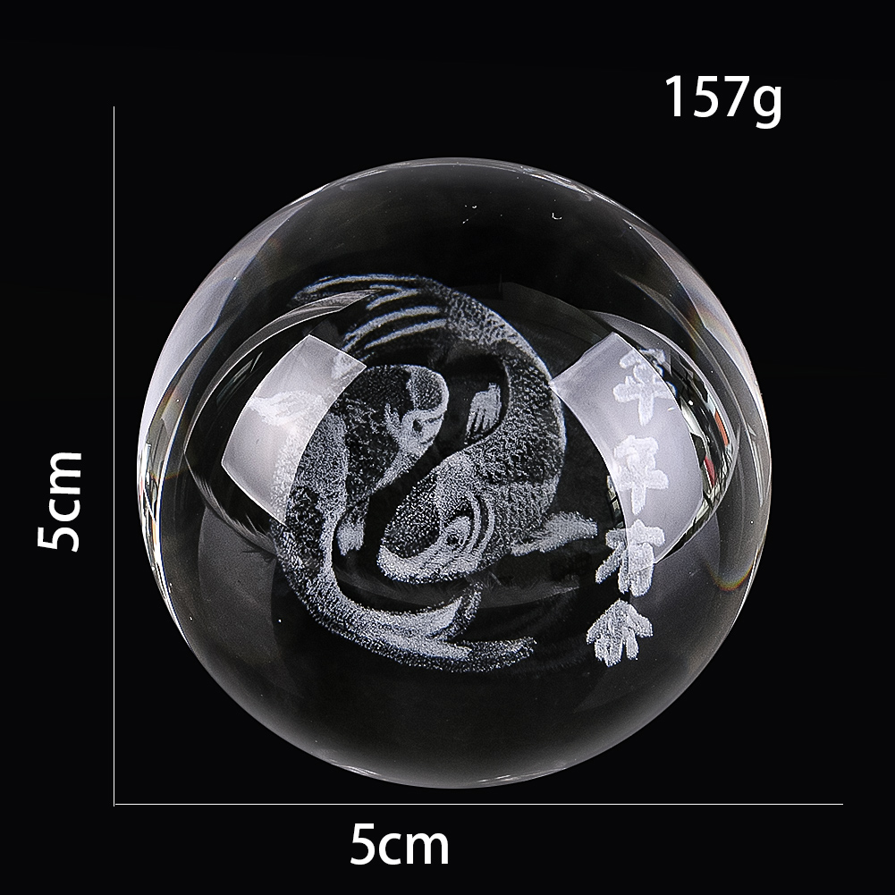 50mm 3D sfera di cristallo inc - Paper Weight Crystal recensione e prezzo
