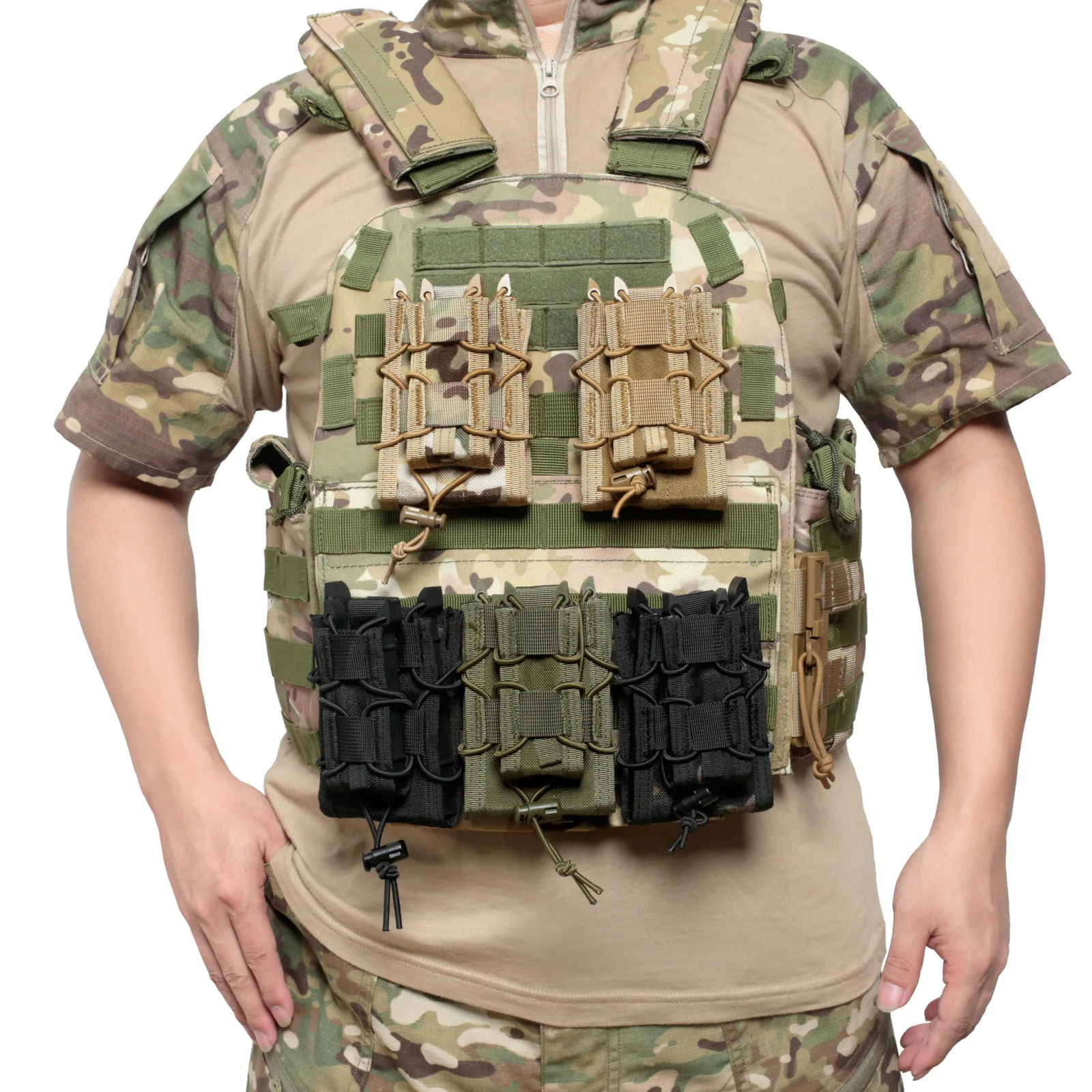 5.56 9mm Molle Magazine Pouch  - Magazine Holder Rack recensione e prezzo