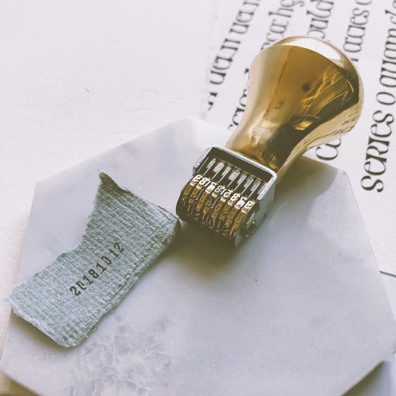 Retro Rullo Data Timbro di Ram - Rubber Date Stamp recensione e prezzo