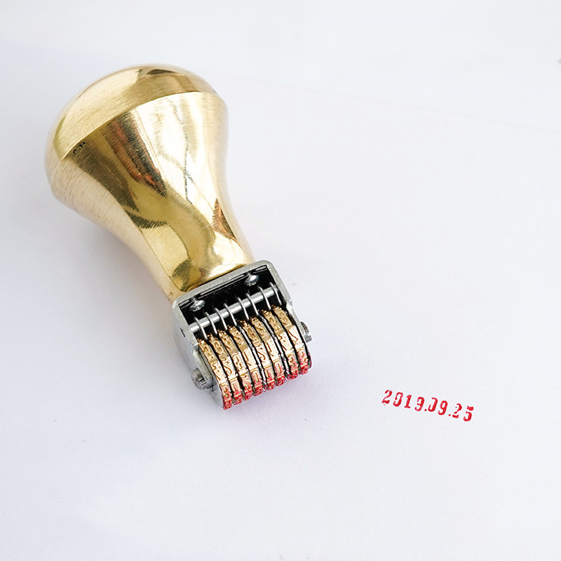 Retro Rullo Data Timbro di Ram - Rubber Date Stamp recensione e prezzo