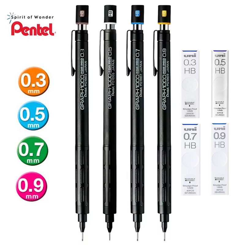 Pentel PG1000 Graph For PRO Ma - Mechanical Pencil 0.3 recensione e prezzo