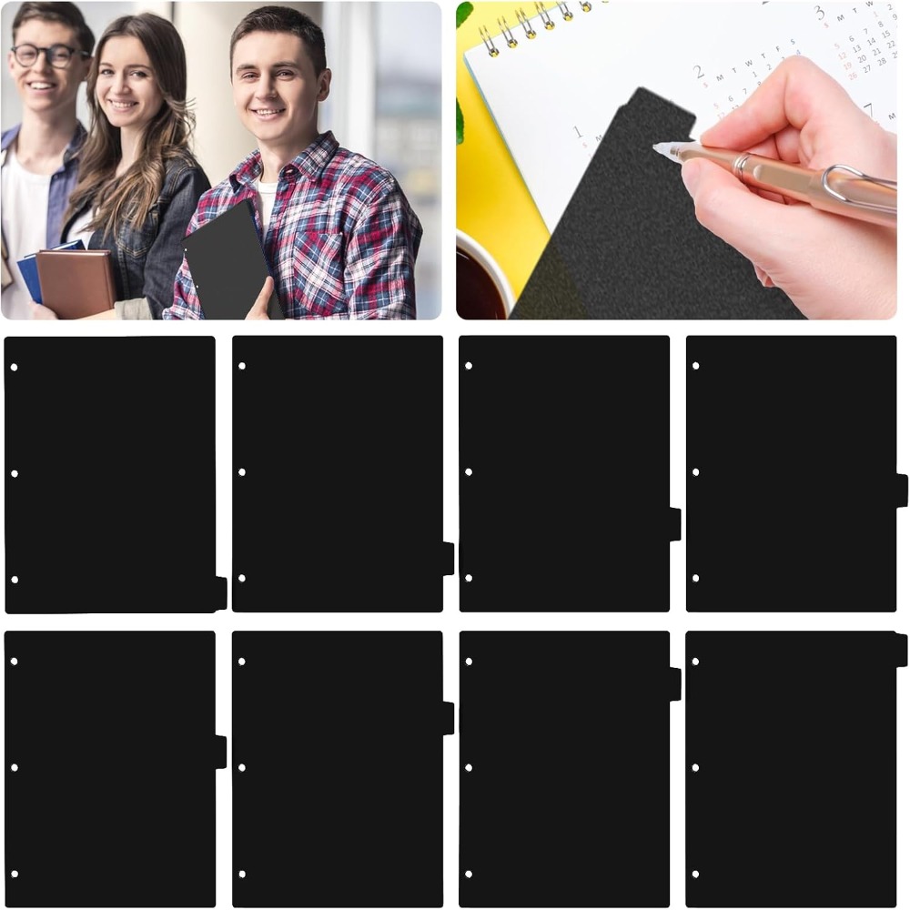 8 Divisori Neri in Plastica pe - Tab Divider A4 recensione e prezzo