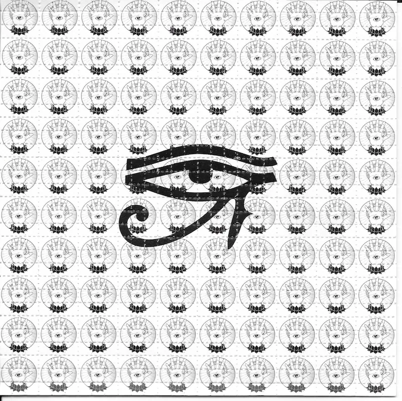 Eye of Providence Psychedelic  - Ink Blotter Paper recensione e prezzo