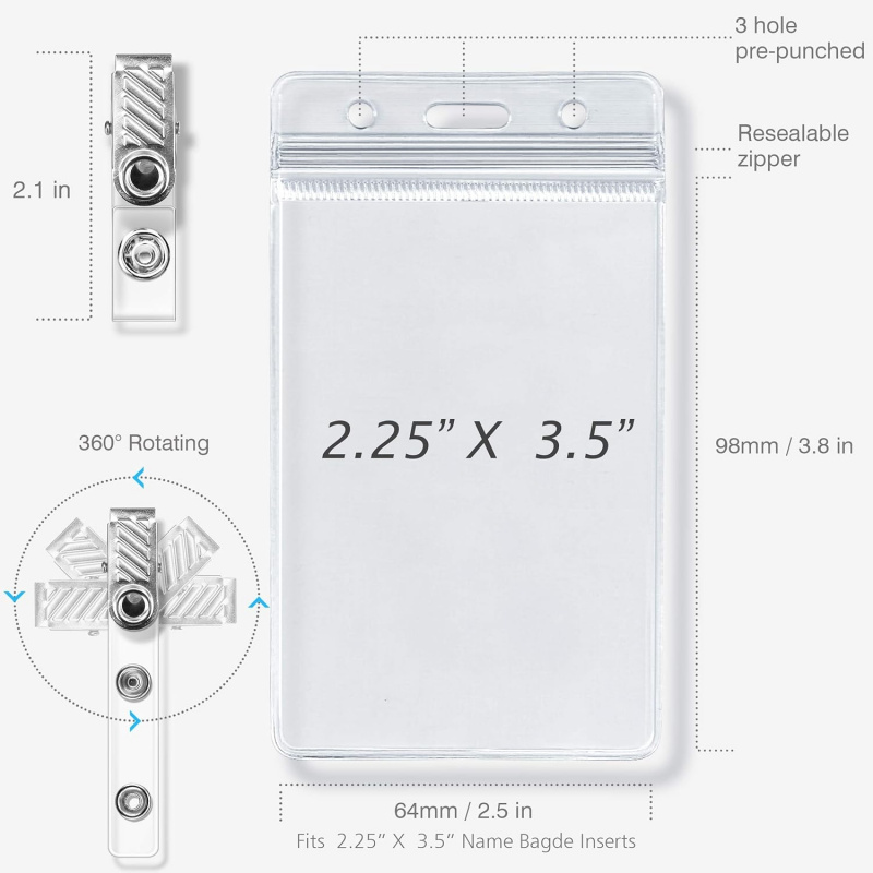 Porta carte d'identità con cli - Index Card Holder recensione e prezzo