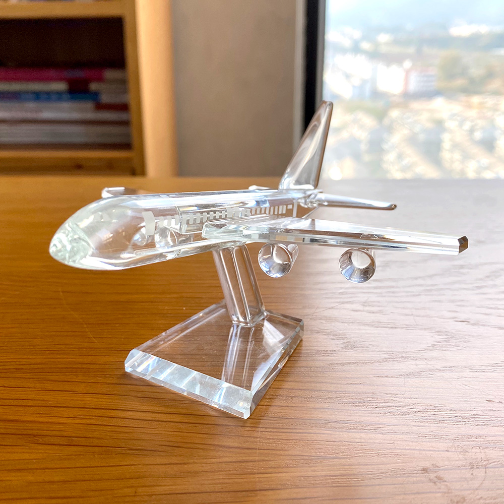 Clear Crystal Cute Aircraft fi - Paper Weight Crystal recensione e prezzo