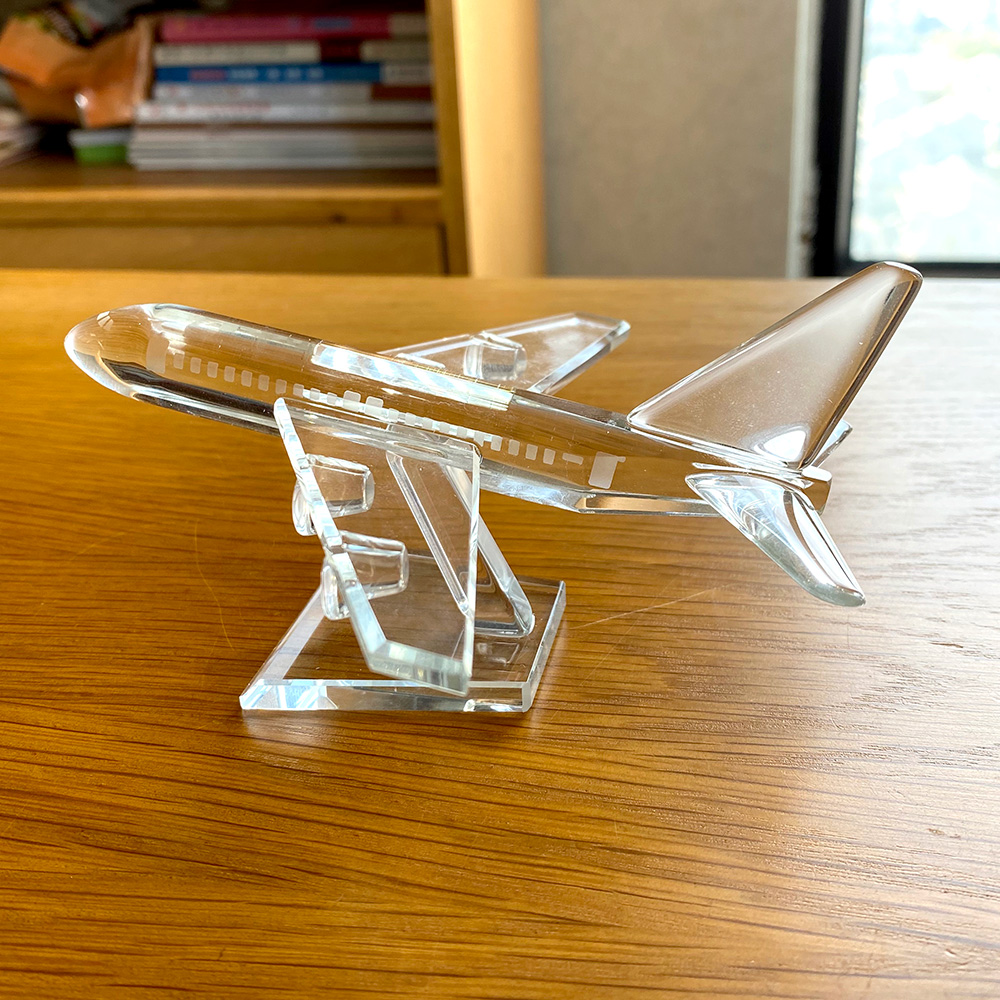Clear Crystal Cute Aircraft fi - Paper Weight Crystal recensione e prezzo