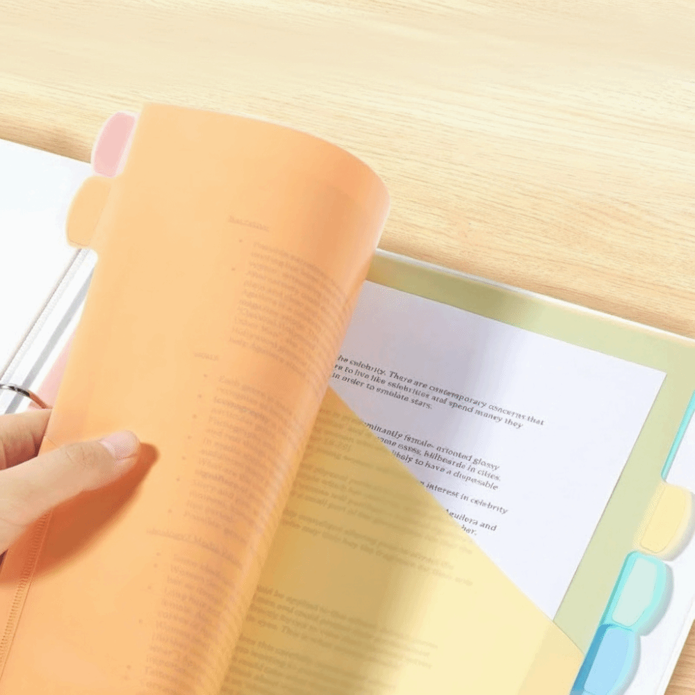 8 divisori per raccoglitori A4 - Tab Divider A4 recensione e prezzo