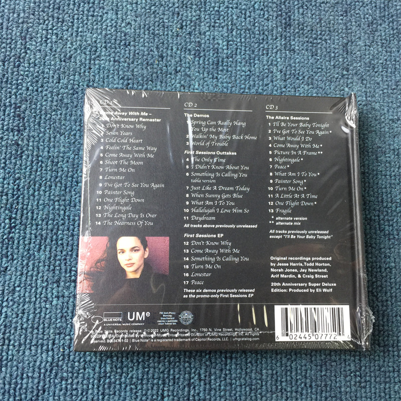CD Come Away With Me 3CD 20° A - Archive Box Set recensione e prezzo