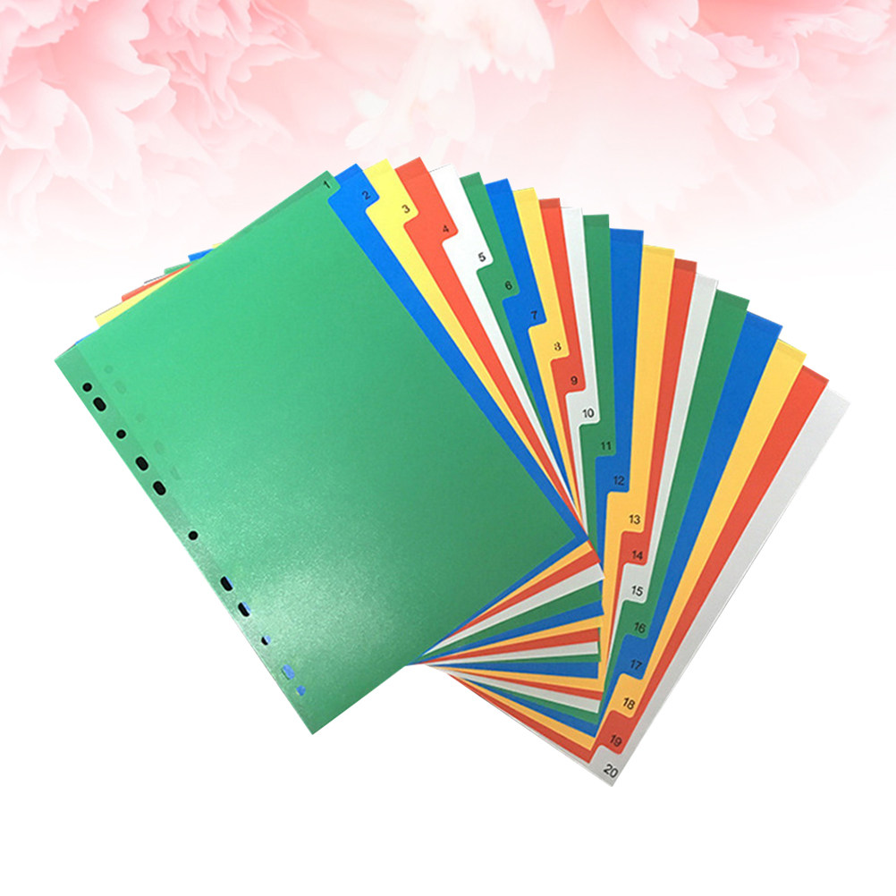 40 divisori per raccoglitori A - Tab Divider A4 recensione e prezzo