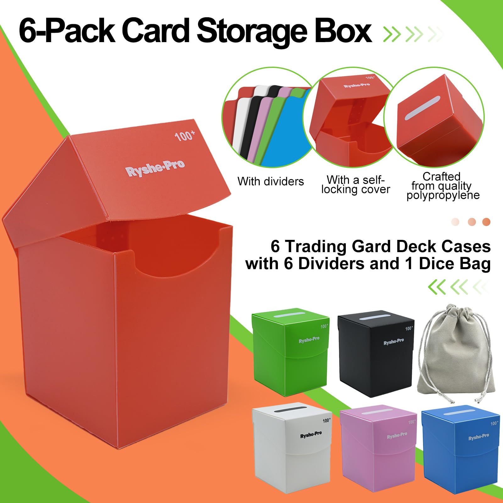 Scatola Porta Carte TCG per 10 - Card Index Box recensione e prezzo