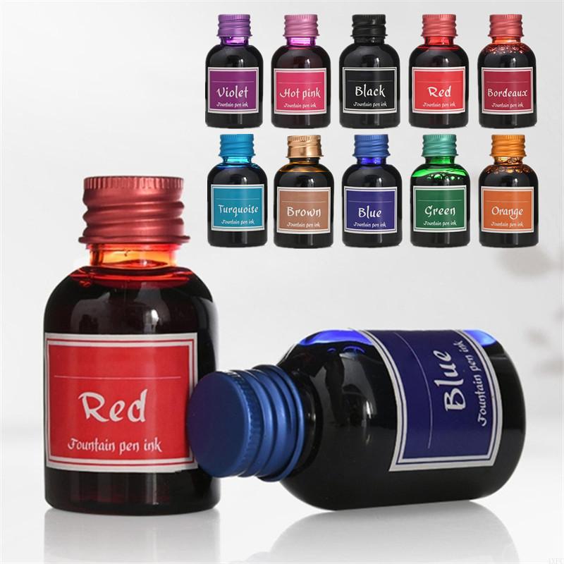 10 colori 1 bottiglia di inchi - Fountain Pen Bottled Ink recensione e prezzo