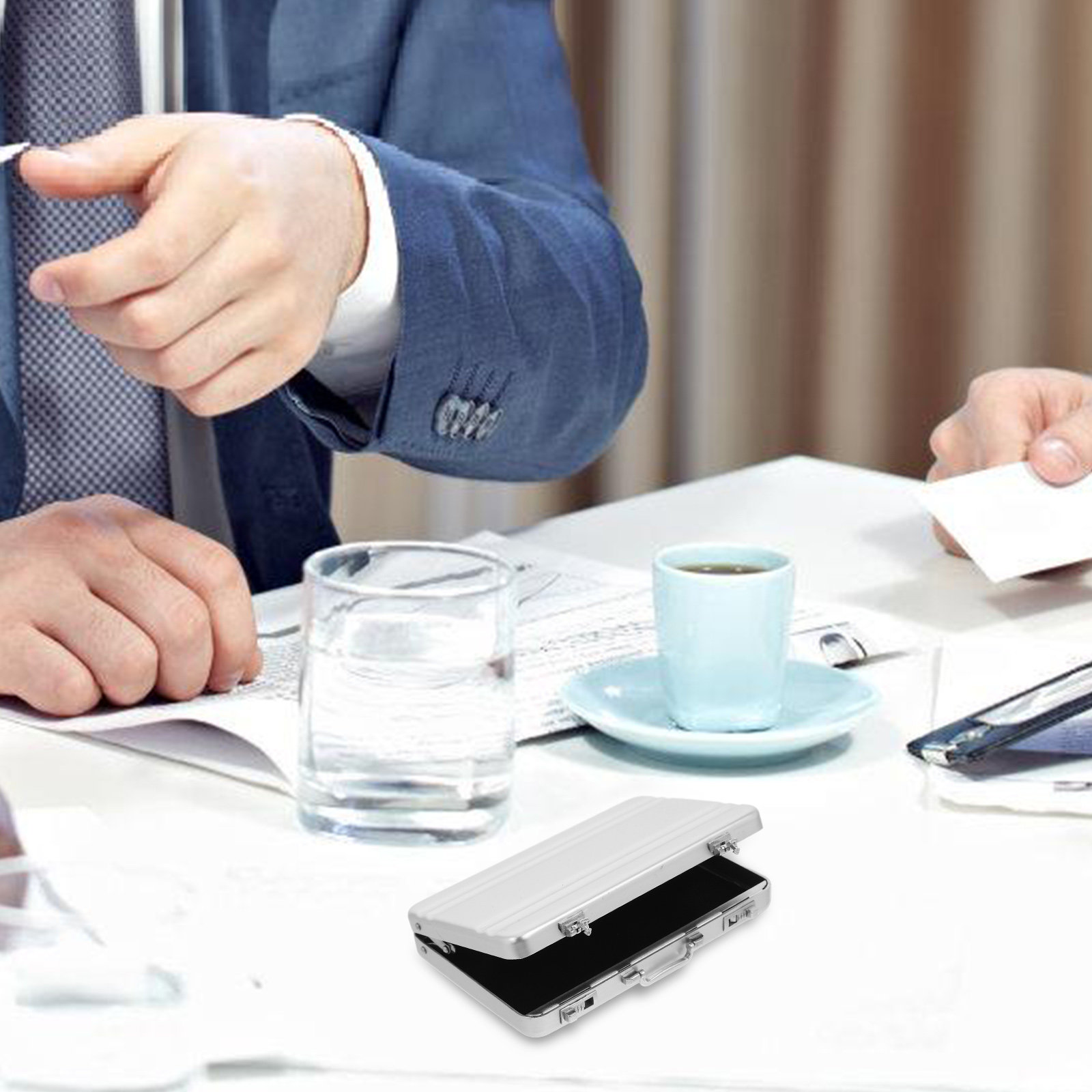 Porta Carte Compatto in Lega d - Card Index Box recensione e prezzo