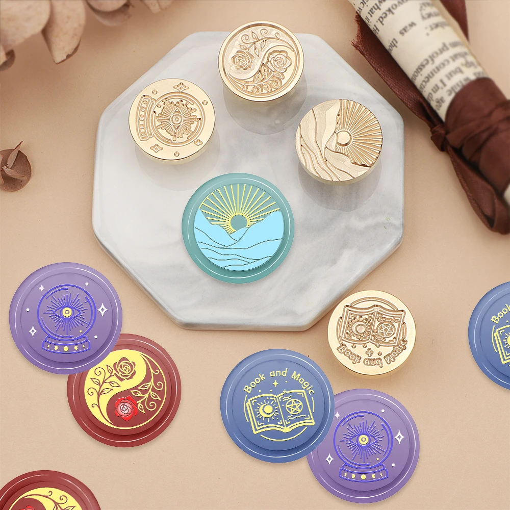 Timbro con sigillo di cera con - Wax Seal Stamp Set recensione e prezzo