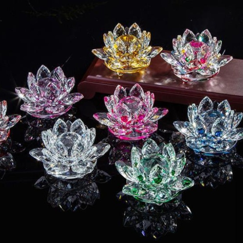 Figurina di Fiore di Loto in C - Paper Weight Crystal recensione e prezzo