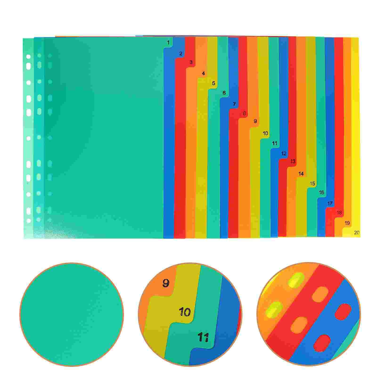 20 pezzi A4 separati fogli sci - Tab Divider A4 recensione e prezzo