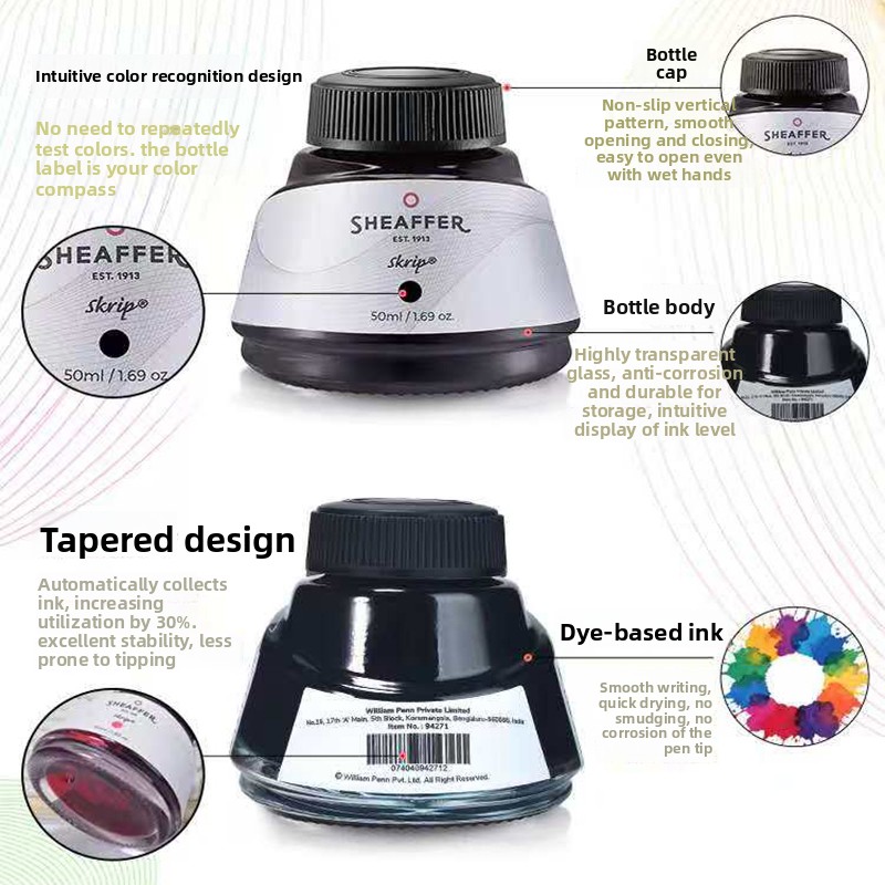 American SHEAFFER Inchiostro c - Fountain Pen Bottled Ink recensione e prezzo