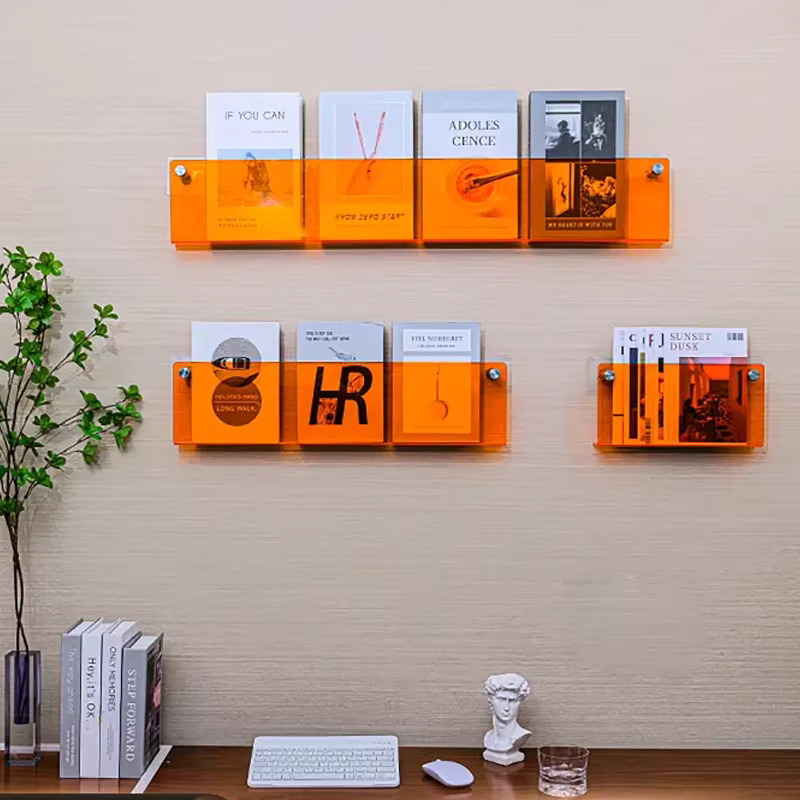 Portariviste in acrilico color - Magazine Holder Rack recensione e prezzo