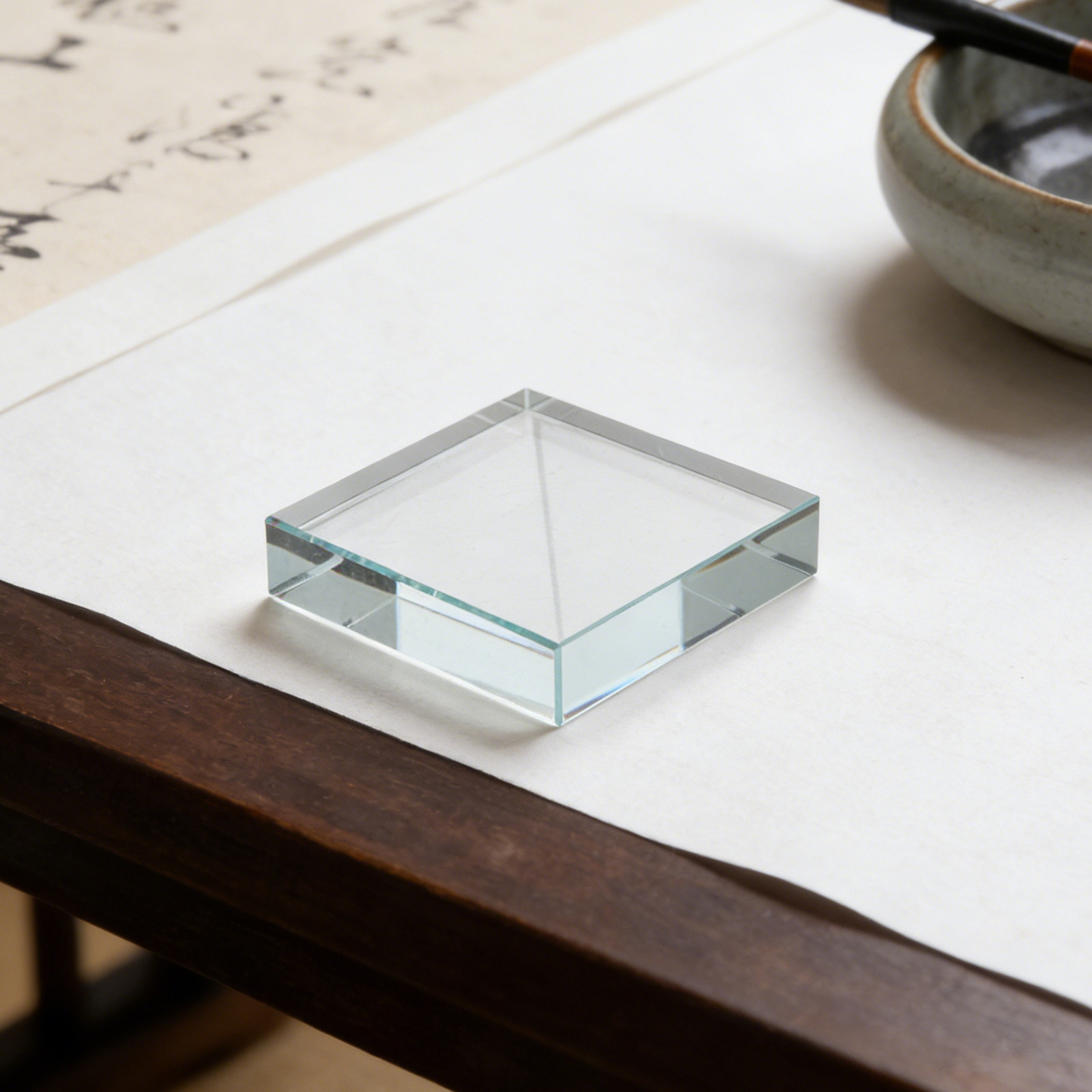 Fermacarte Quadrato Trasparent - Paper Weight Crystal recensione e prezzo